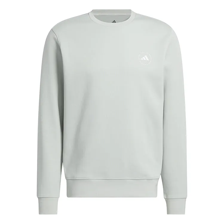 adidas Core Crew Golf Jumper - Silver