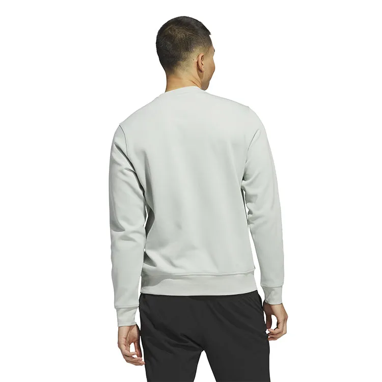 adidas Core Crew Golf Jumper - Silver