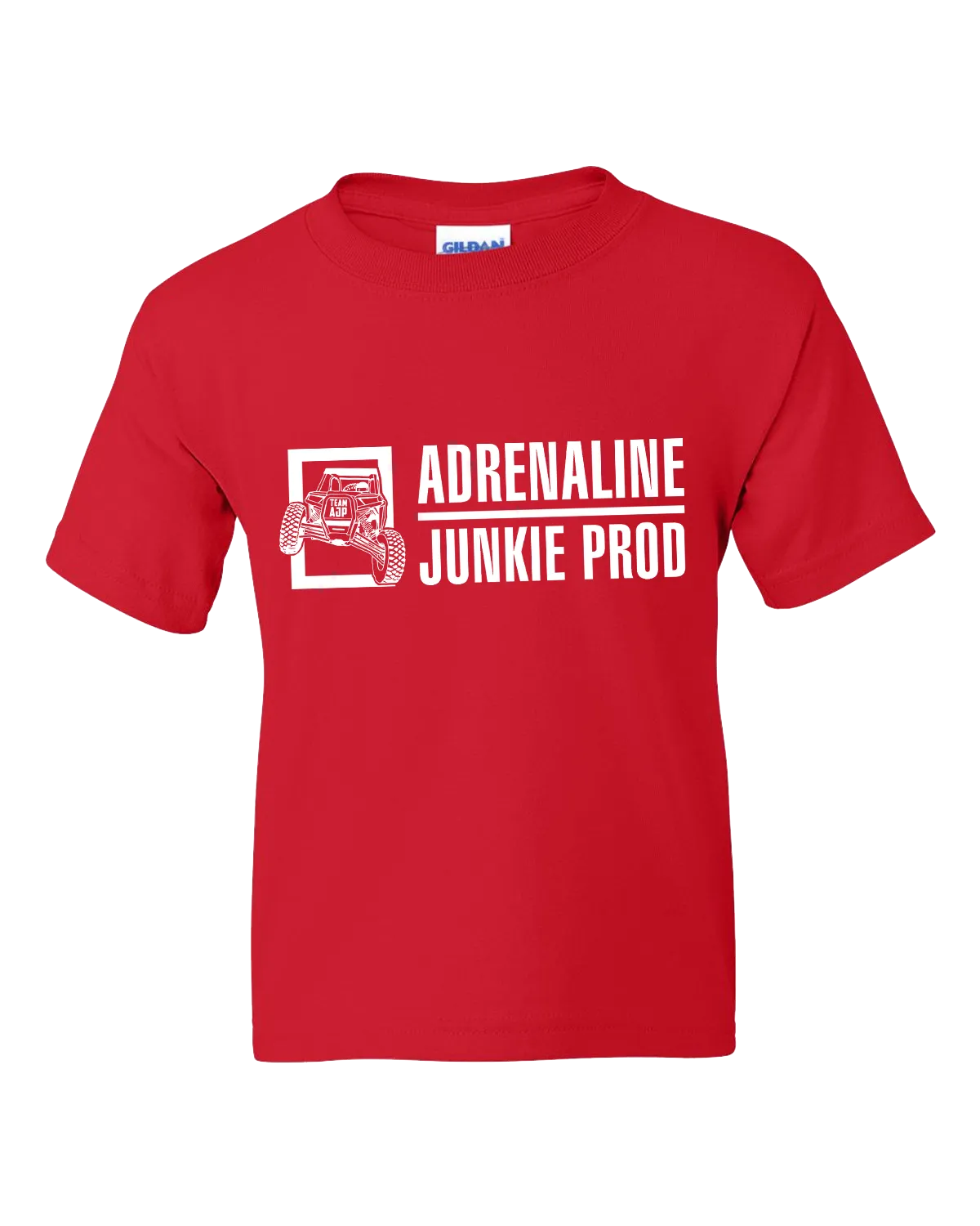 AdrenalineJunkieProd - Kids T-Shirt - Red