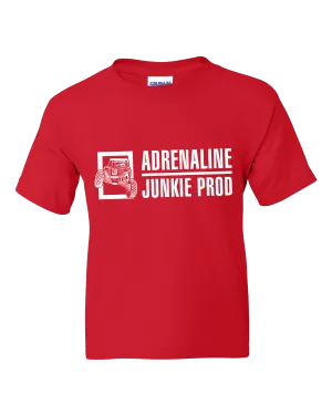 AdrenalineJunkieProd - Kids T-Shirt - Red