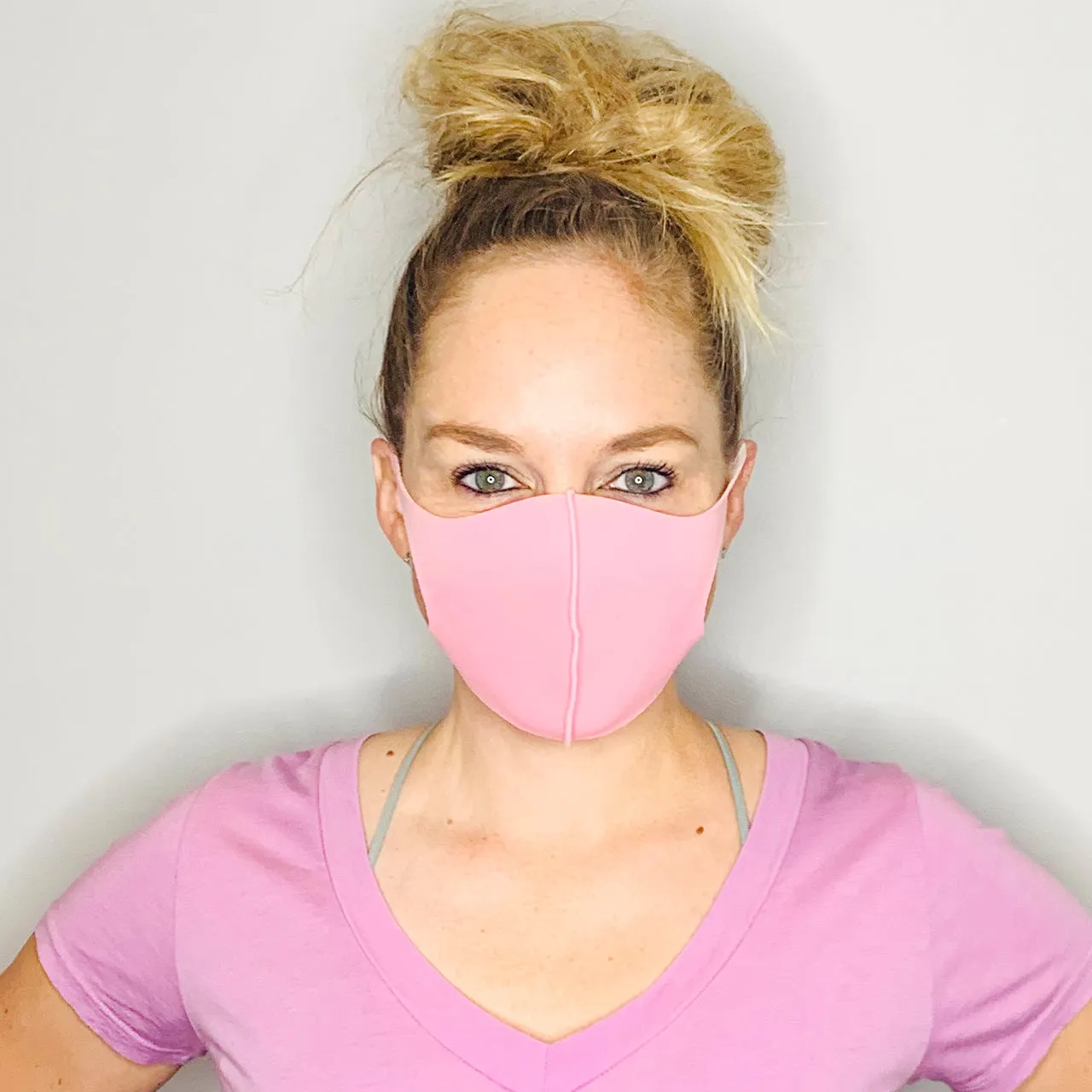 Adult Silver Fabric Mask