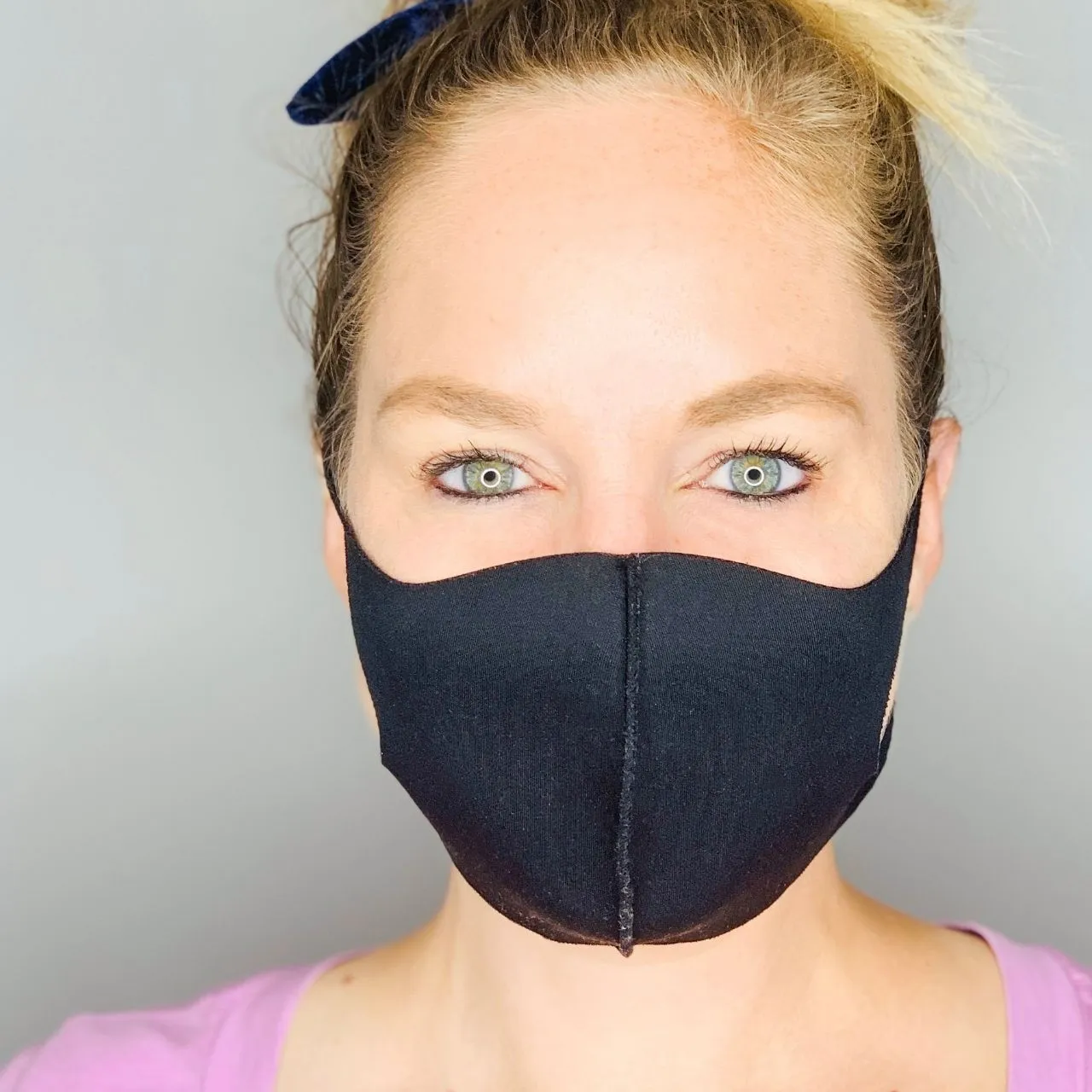 Adult Silver Fabric Mask