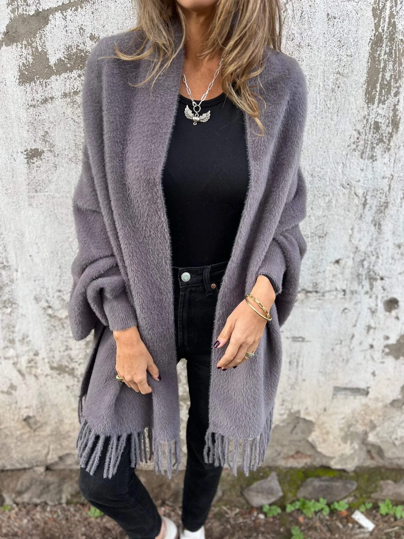 Alie | Elegant Long-Sleeved Wrap Jumper