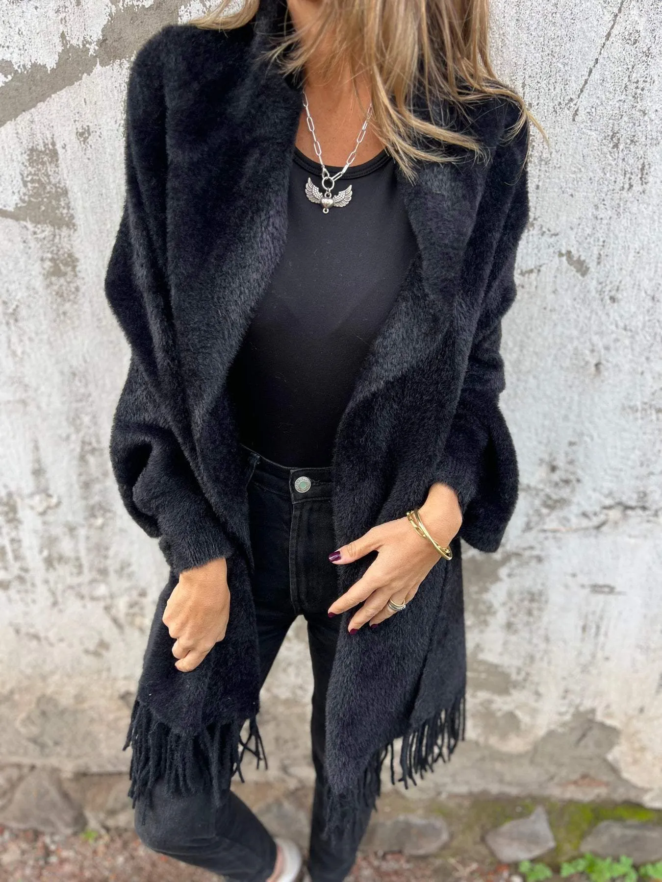 Alie | Elegant Long-Sleeved Wrap Jumper