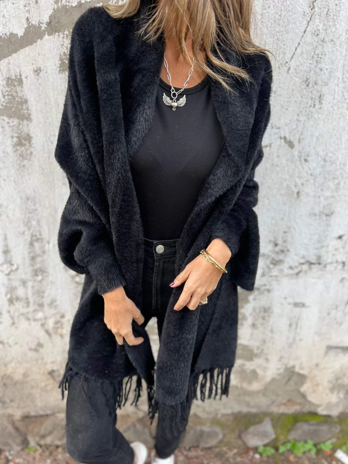 Alie | Elegant Long-Sleeved Wrap Jumper