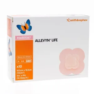 Allevyn Life Silicone Foam Dressings 10.3cm x 10.3cm | Hydrocellular