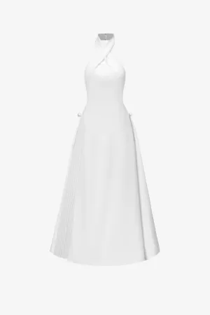 Aza Pleated Midi Dress