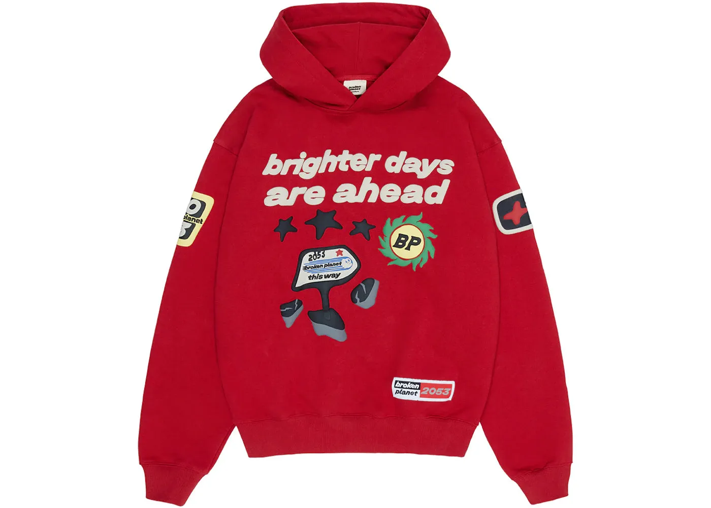 Broken Planet Market Brighter Days Are Ahead Hoodie