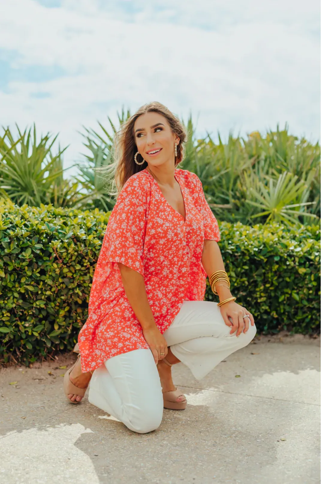 buddy love: north tunic - mai tai