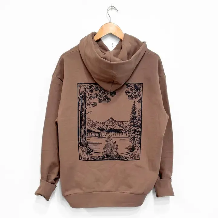 Campfire Graphic Hoodie