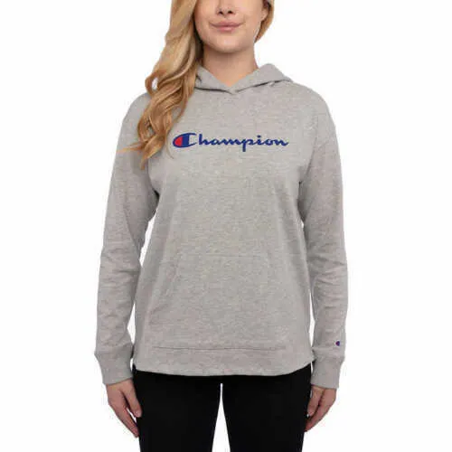 Champion Women's Cotton Logo Hoodie