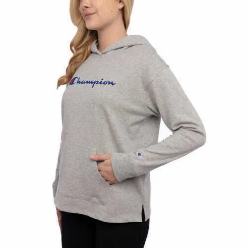 Champion Women's Cotton Logo Hoodie
