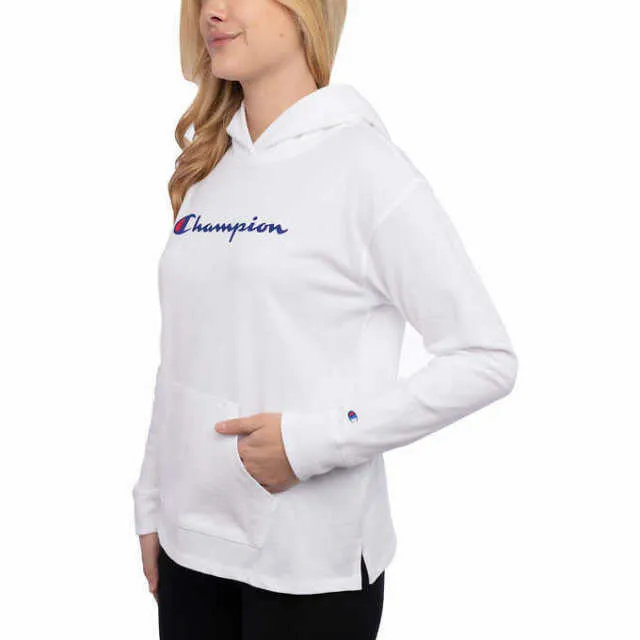Champion Women's Cotton Logo Hoodie