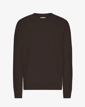 Classic Organic Crew - Coffee Brown