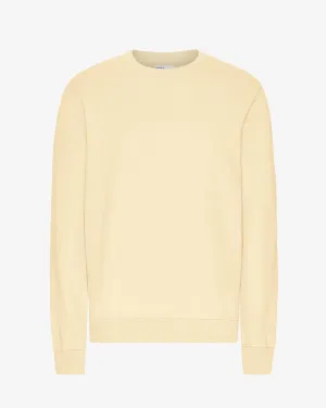Classic Organic Crew - Soft Yellow