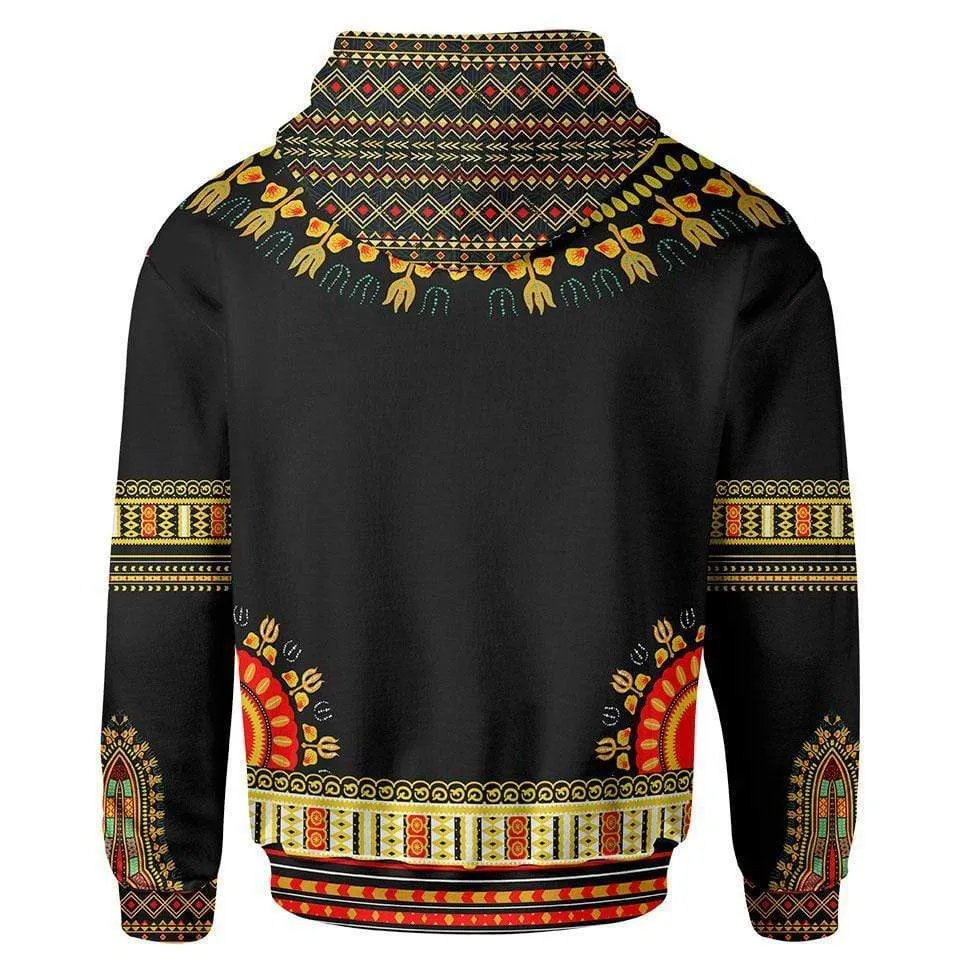 Dashiki Pullover Hoodie