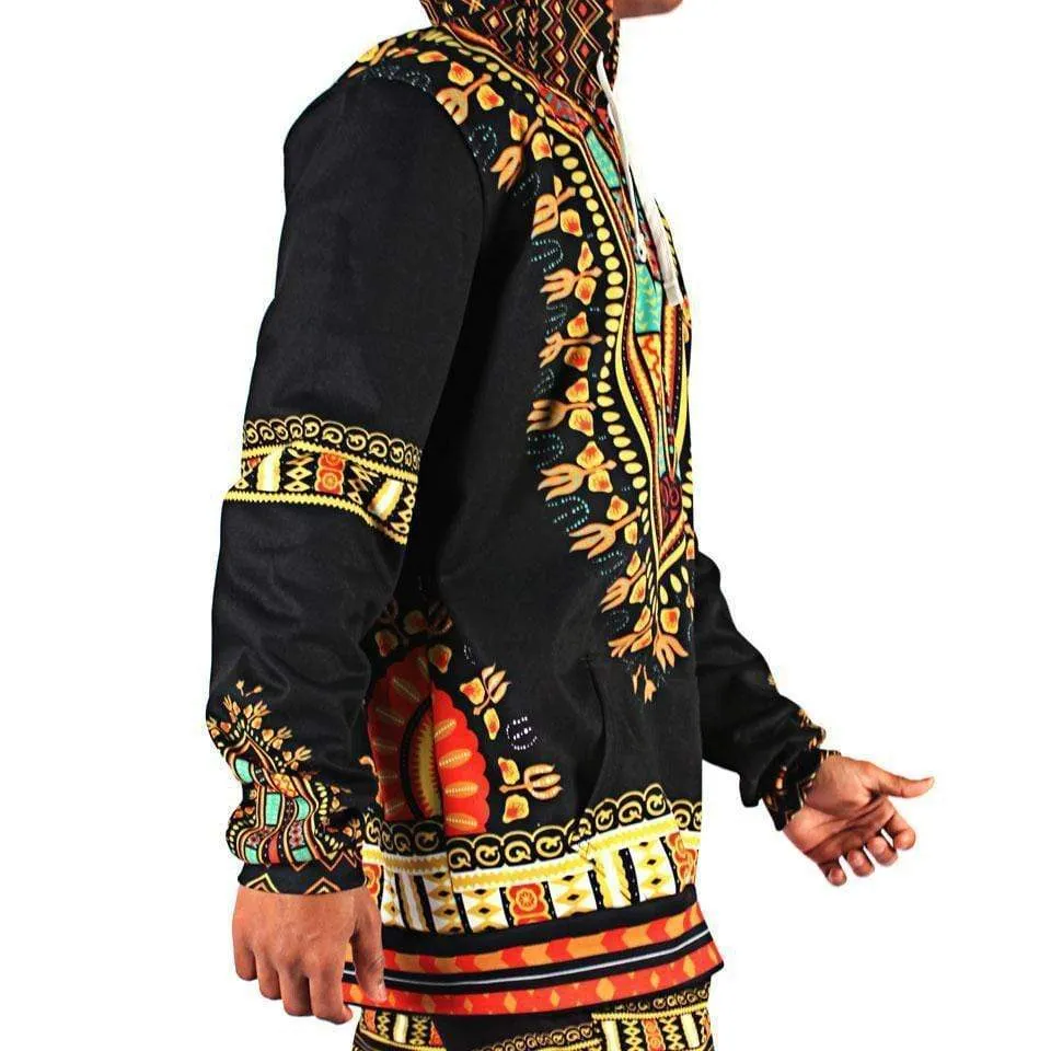 Dashiki Pullover Hoodie
