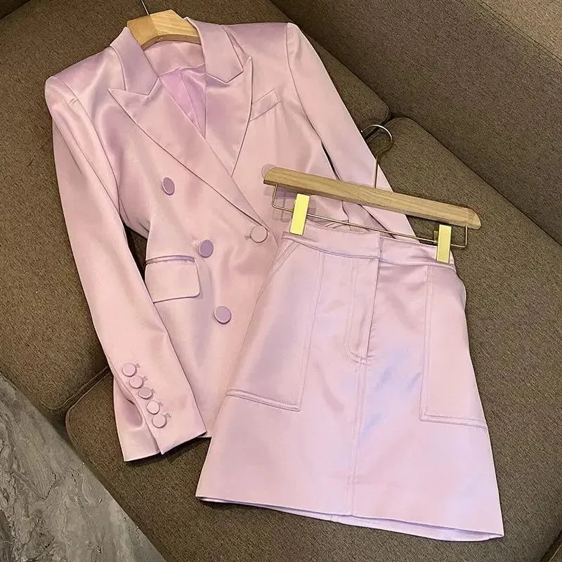 Down Across The Line Skirt Set