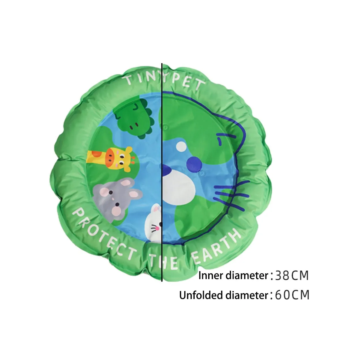Earth Animal Zoo Green Pet Ice Den