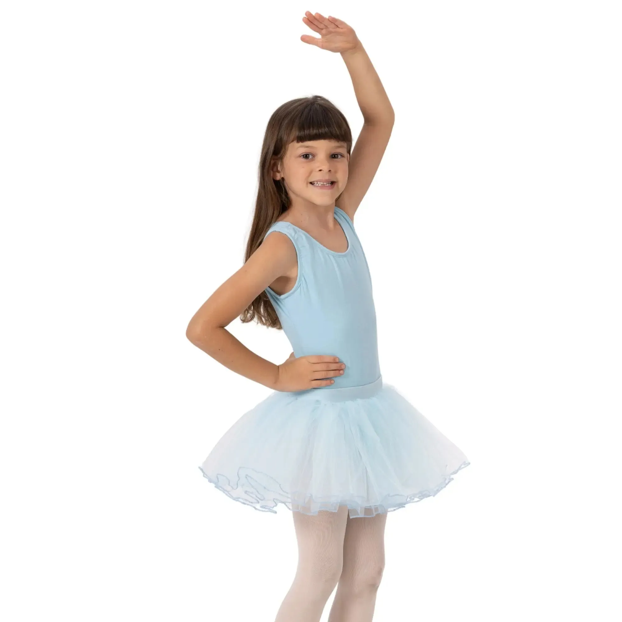 Elastic waist 4 layered Tutu Skirt