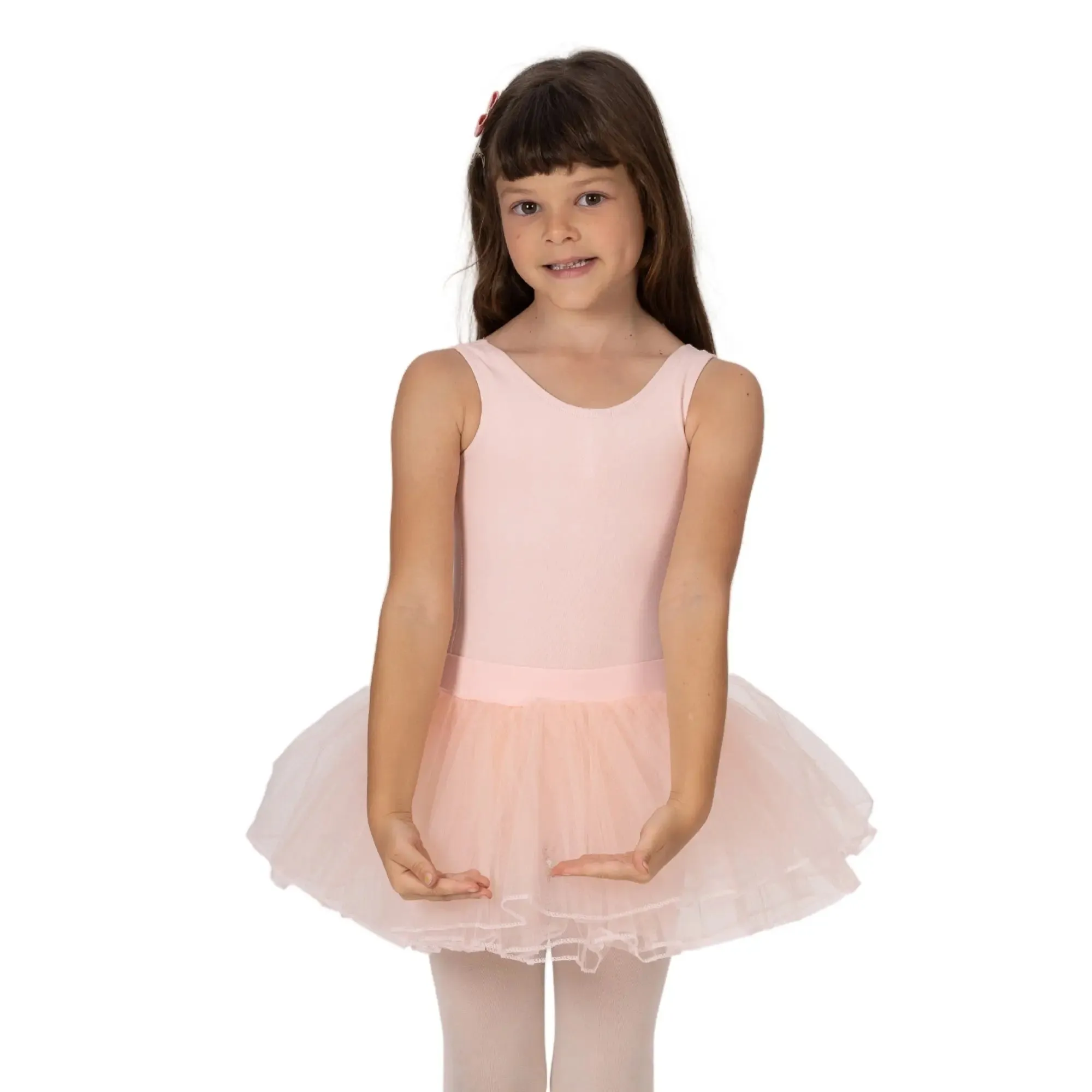 Elastic waist 4 layered Tutu Skirt