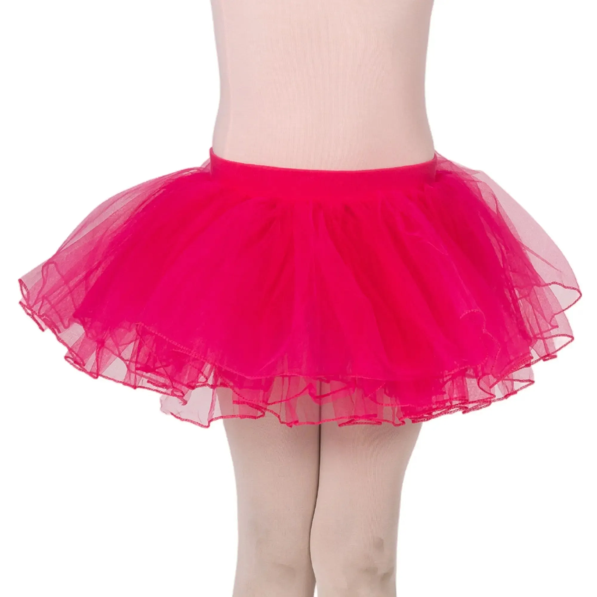 Elastic waist 4 layered Tutu Skirt