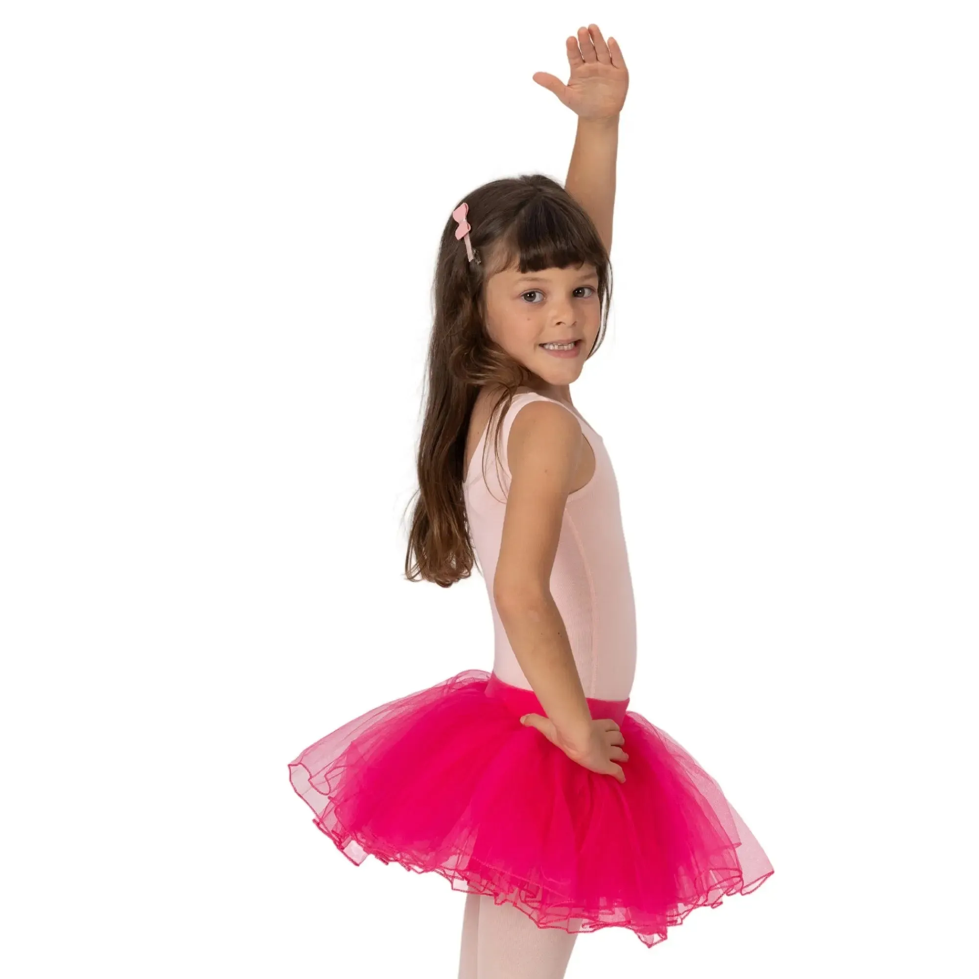 Elastic waist 4 layered Tutu Skirt