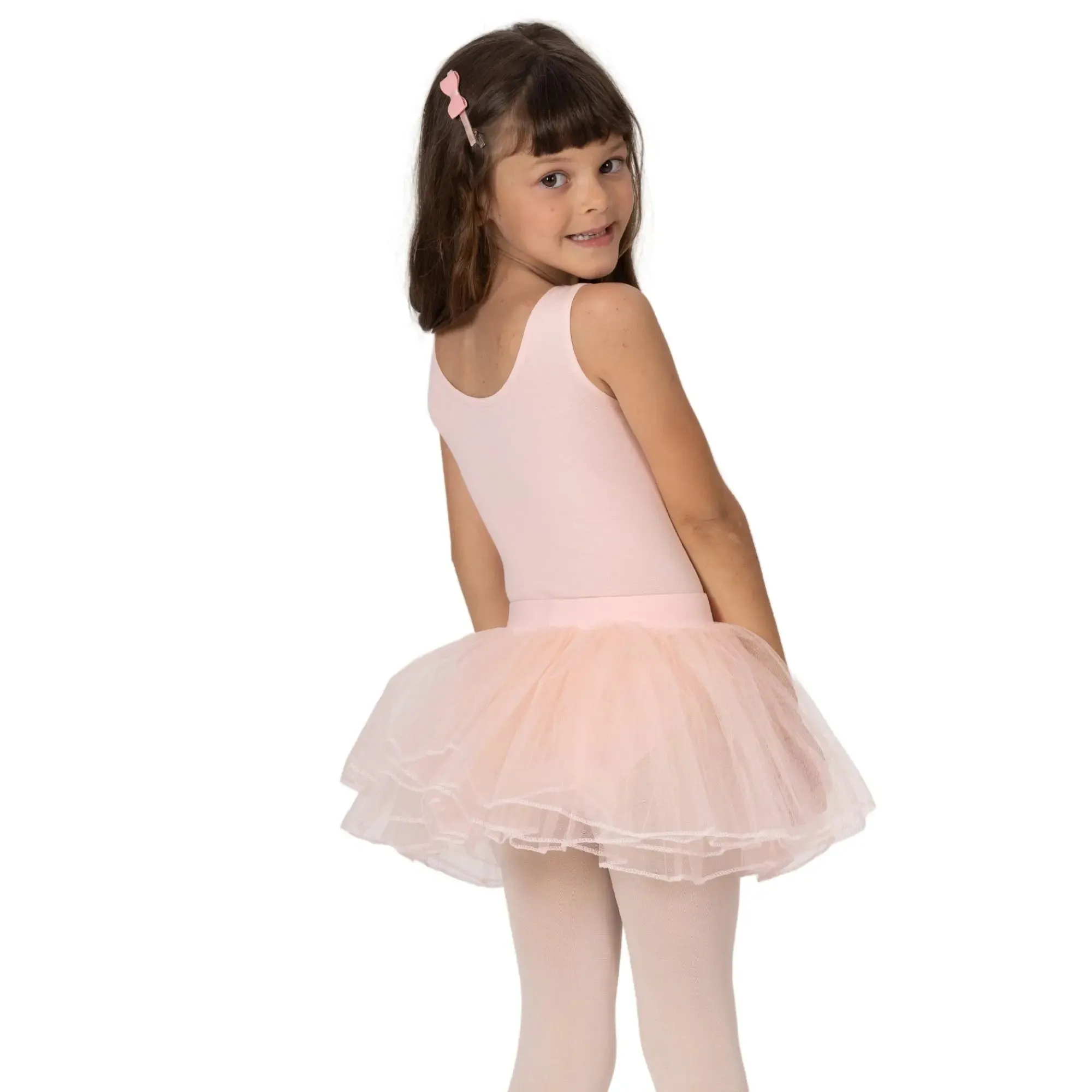 Elastic waist 4 layered Tutu Skirt
