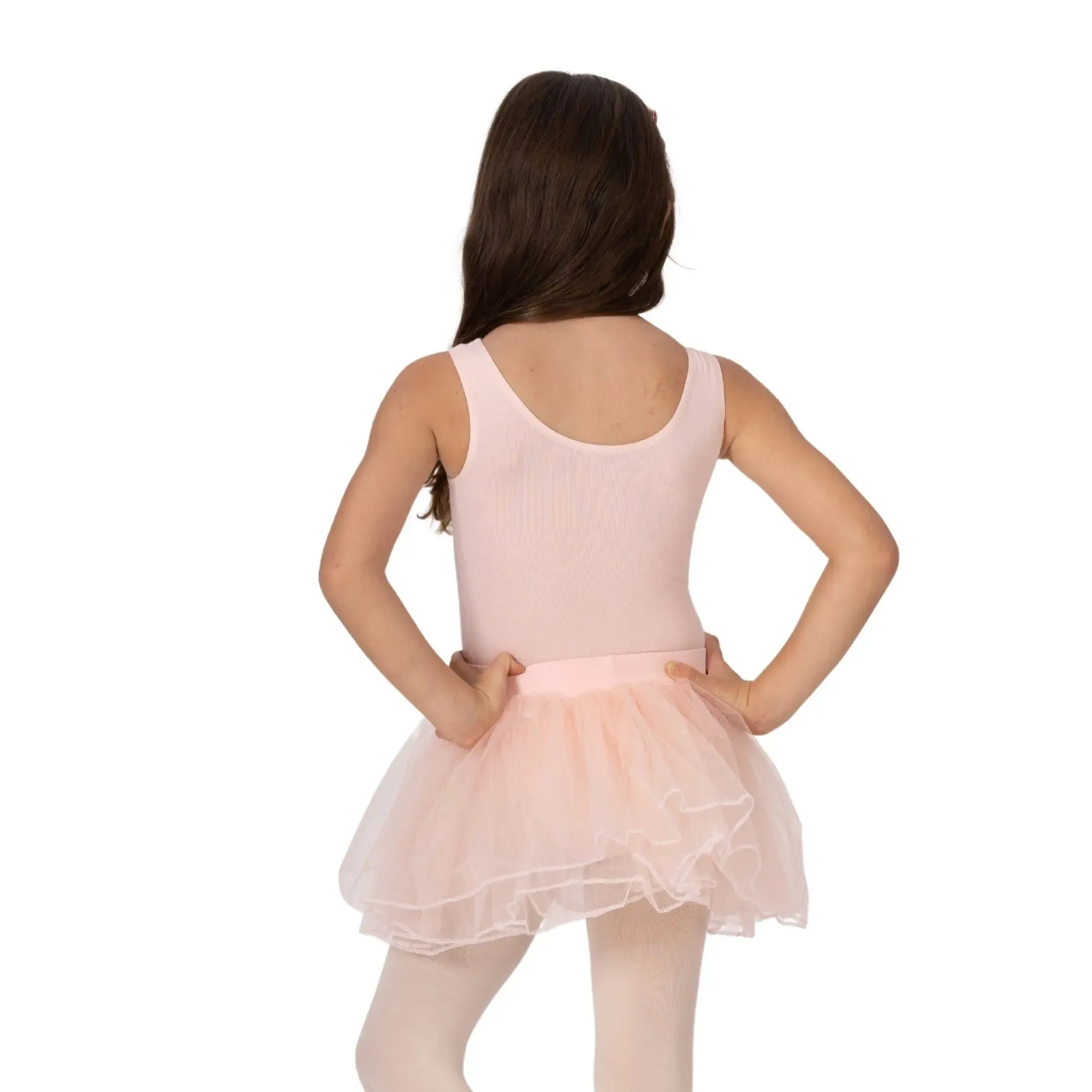 Elastic waist 4 layered Tutu Skirt
