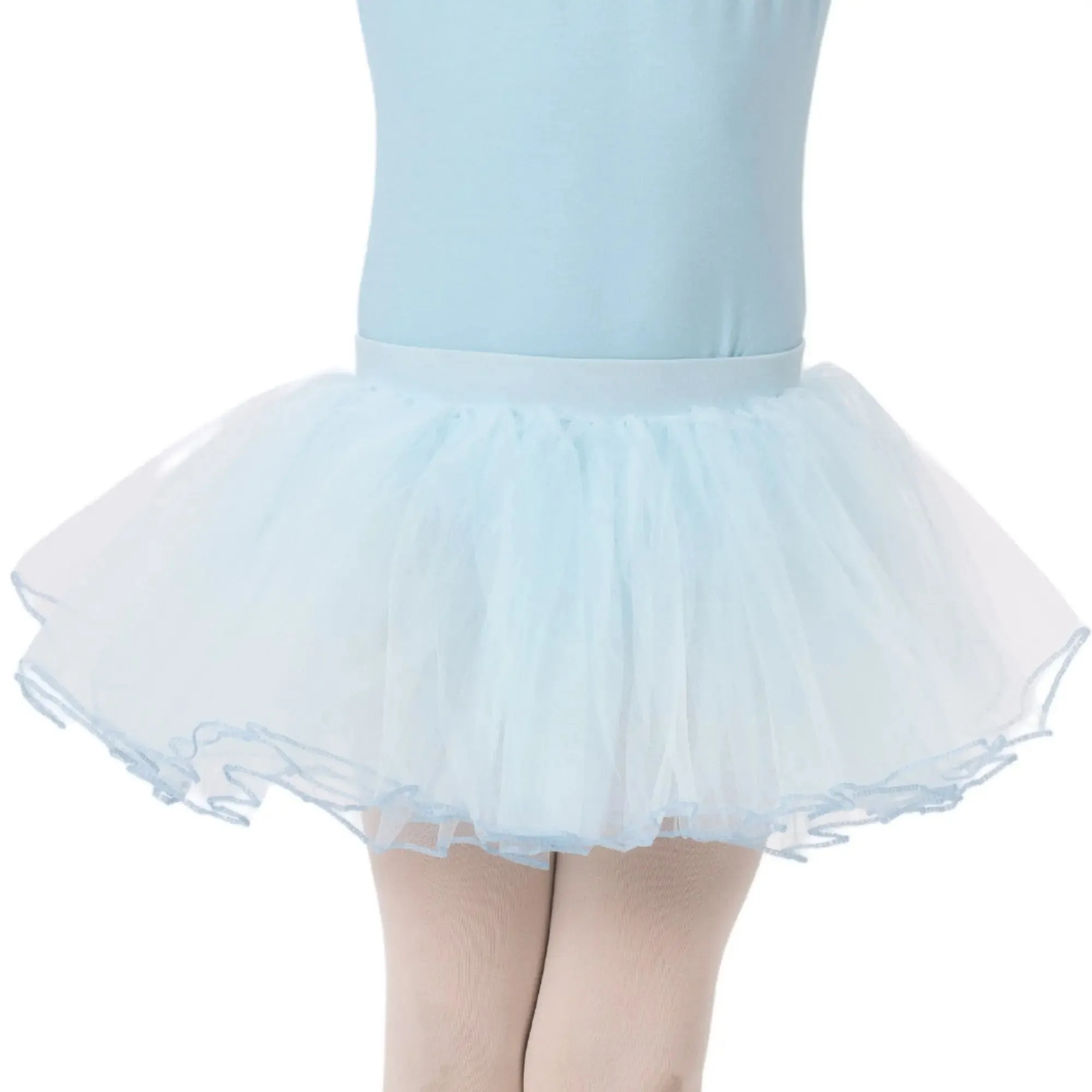 Elastic waist 4 layered Tutu Skirt