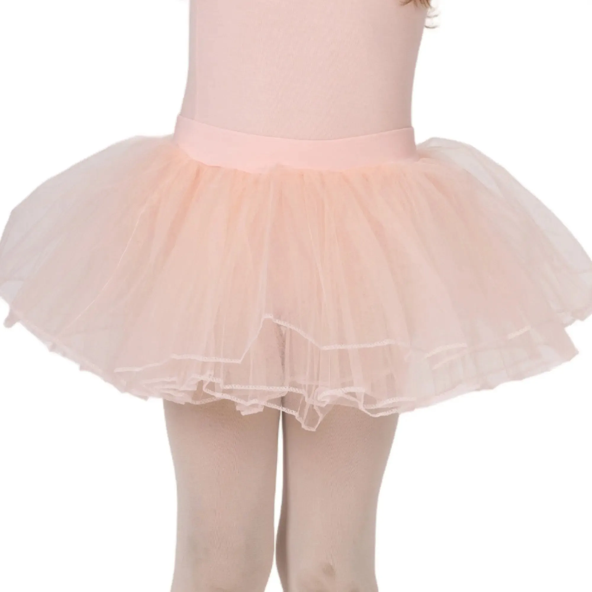 Elastic waist 4 layered Tutu Skirt