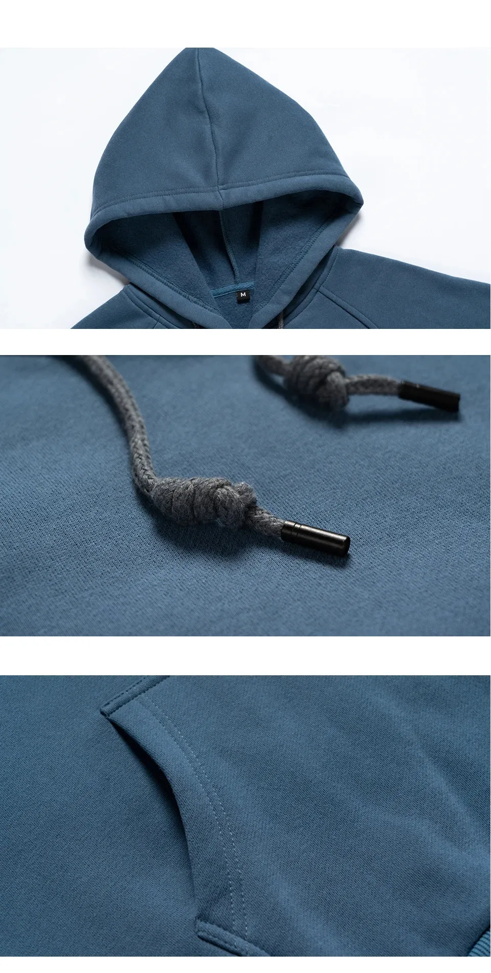 FAVOCENT Mens Pullover Hoodie
