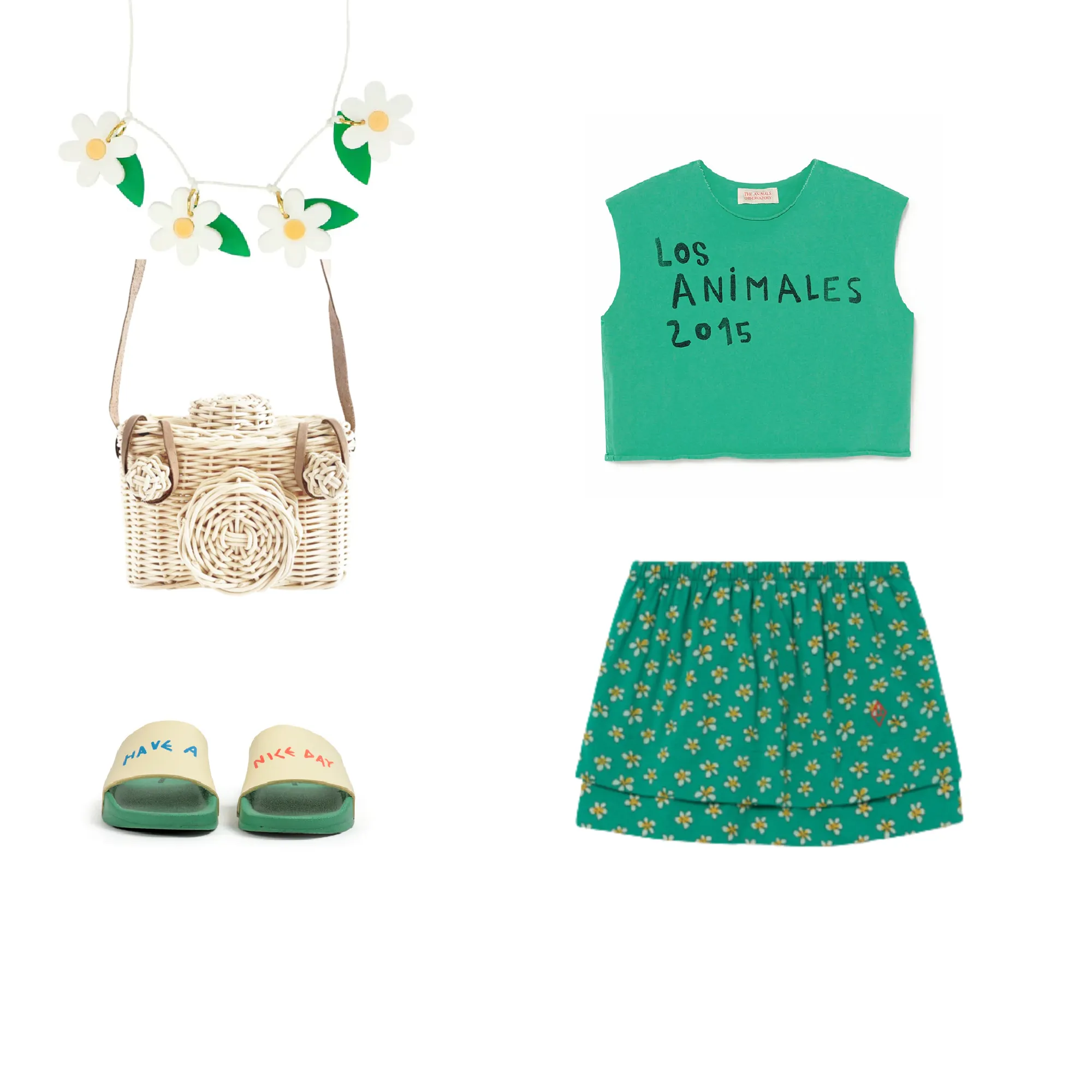 Flower Ferret Skirt