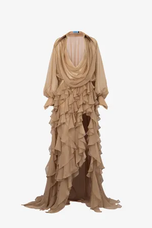 GALIE High-Low Dress