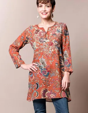 Indira Tunic - Terracotta