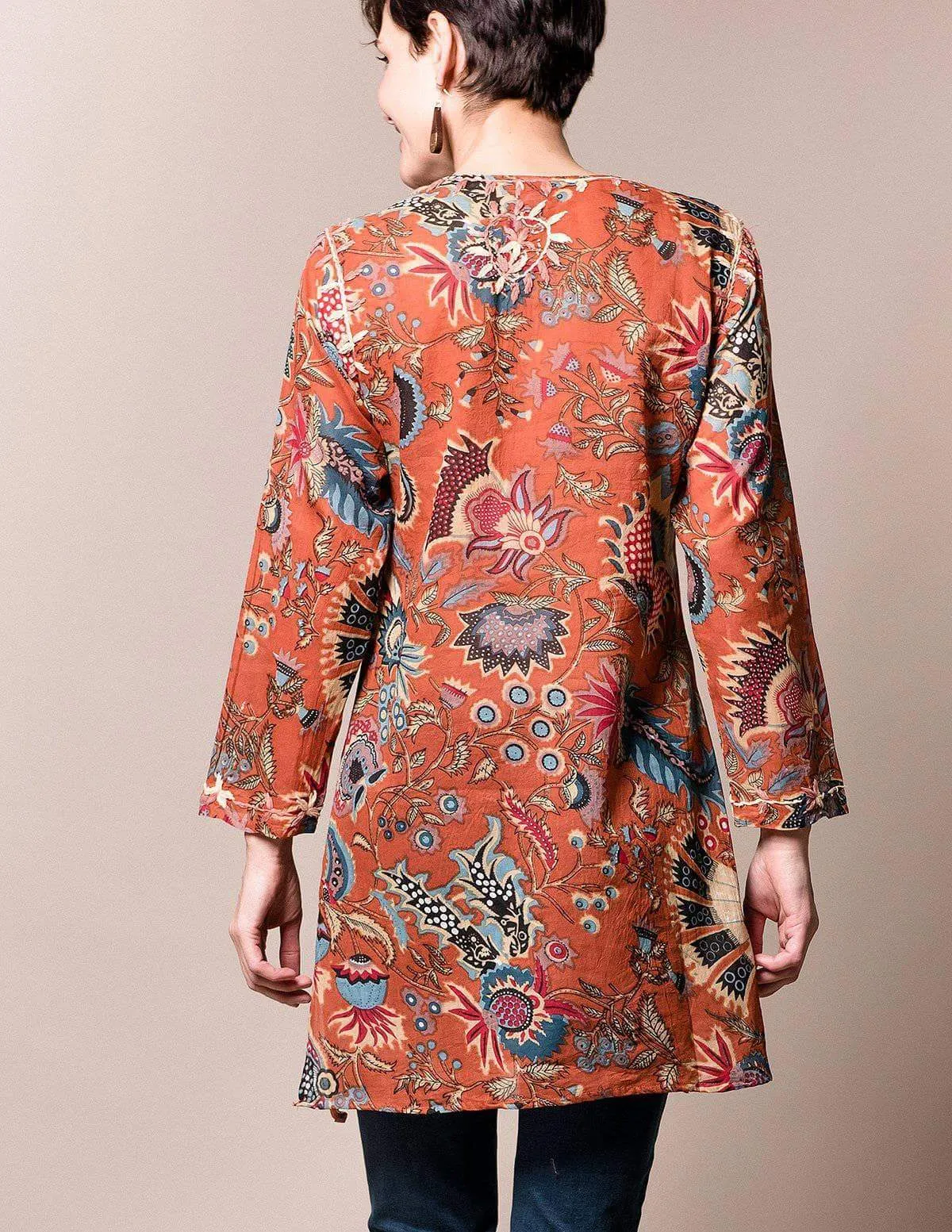 Indira Tunic - Terracotta