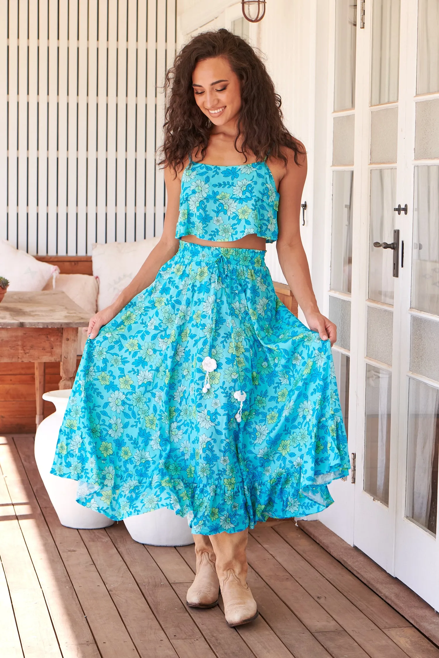 Jordyn Top - Sea Crystal