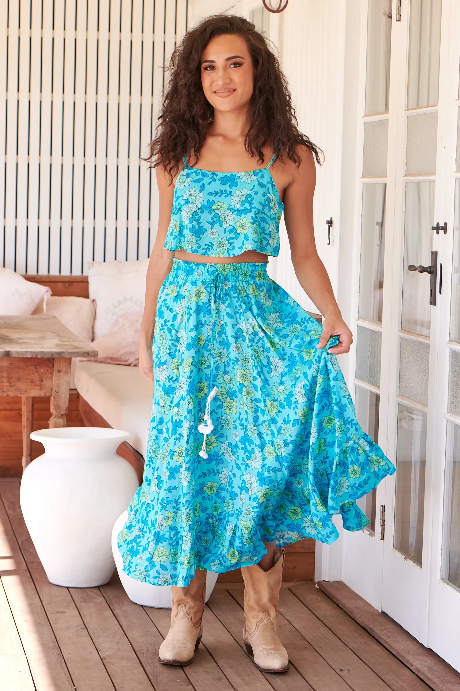 Jordyn Top - Sea Crystal