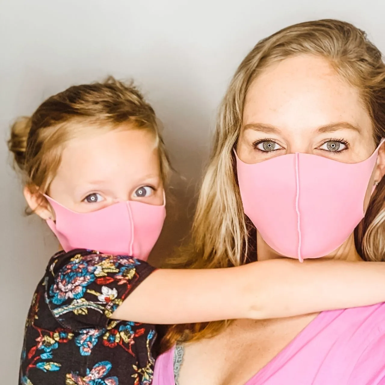 Kids Silver Fabric Mask