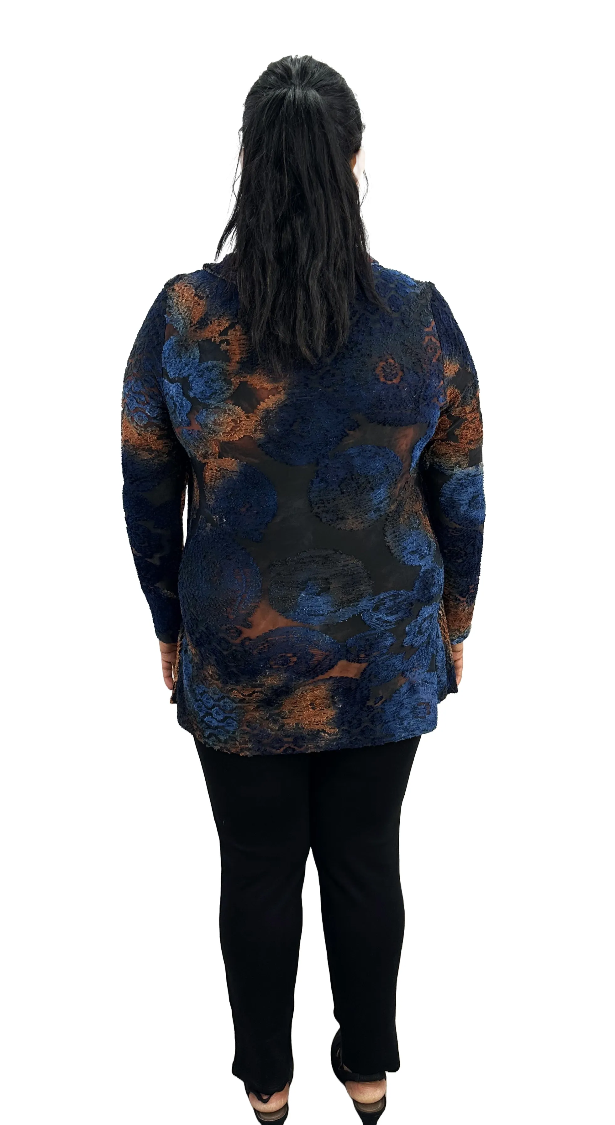 Knitted Cowl Fooler Tunic