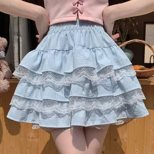 Lace Bow Cake Skirt  AD21097