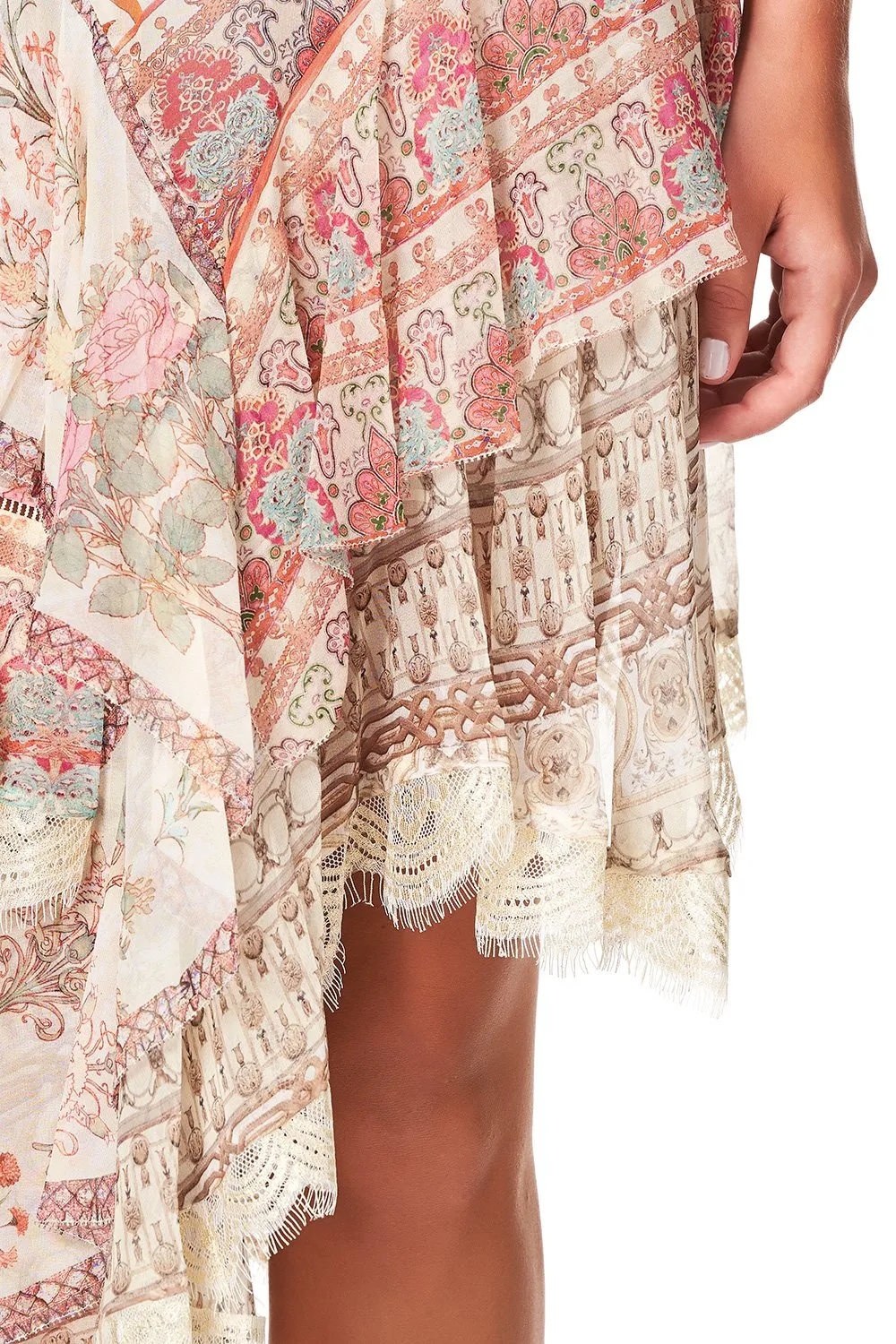 LAYERED ASYMMETRICAL DRESS GOLDEN AGE