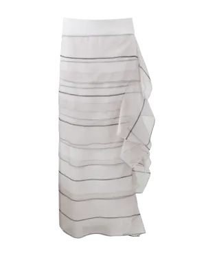 Layered Stripe Skirt