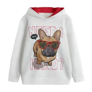 Luna - All-Over Print Kid's Pullover Hoodie