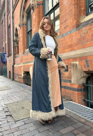 MAPLE/HAZELNUT REVERSIBLE MAXI SKIRT
