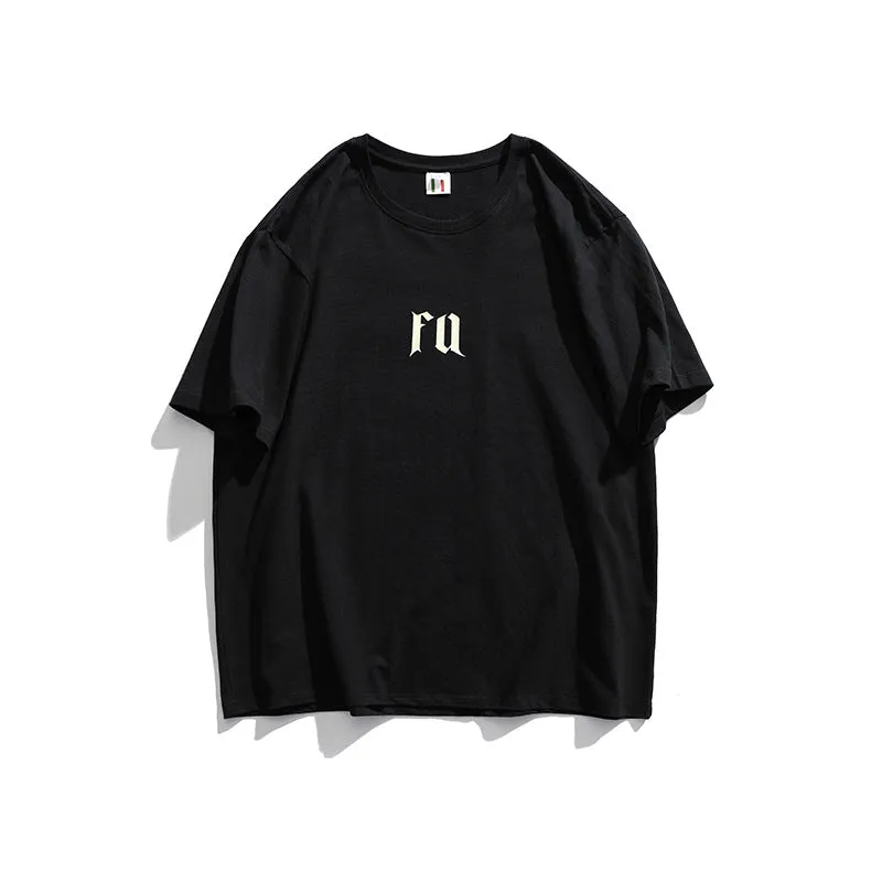 Men T-Shirt Summer Men's Printed T-shirt Casual Retro