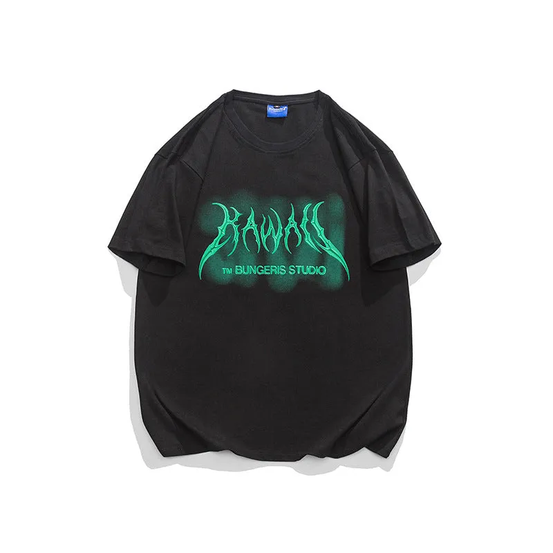 Men T-Shirt Summer round Neck T-shirt Short Sleeve