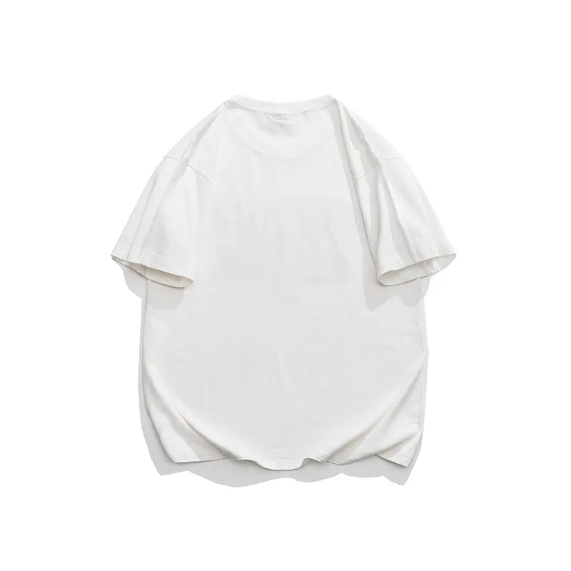 Men T-Shirt Summer round Neck T-shirt Short Sleeve