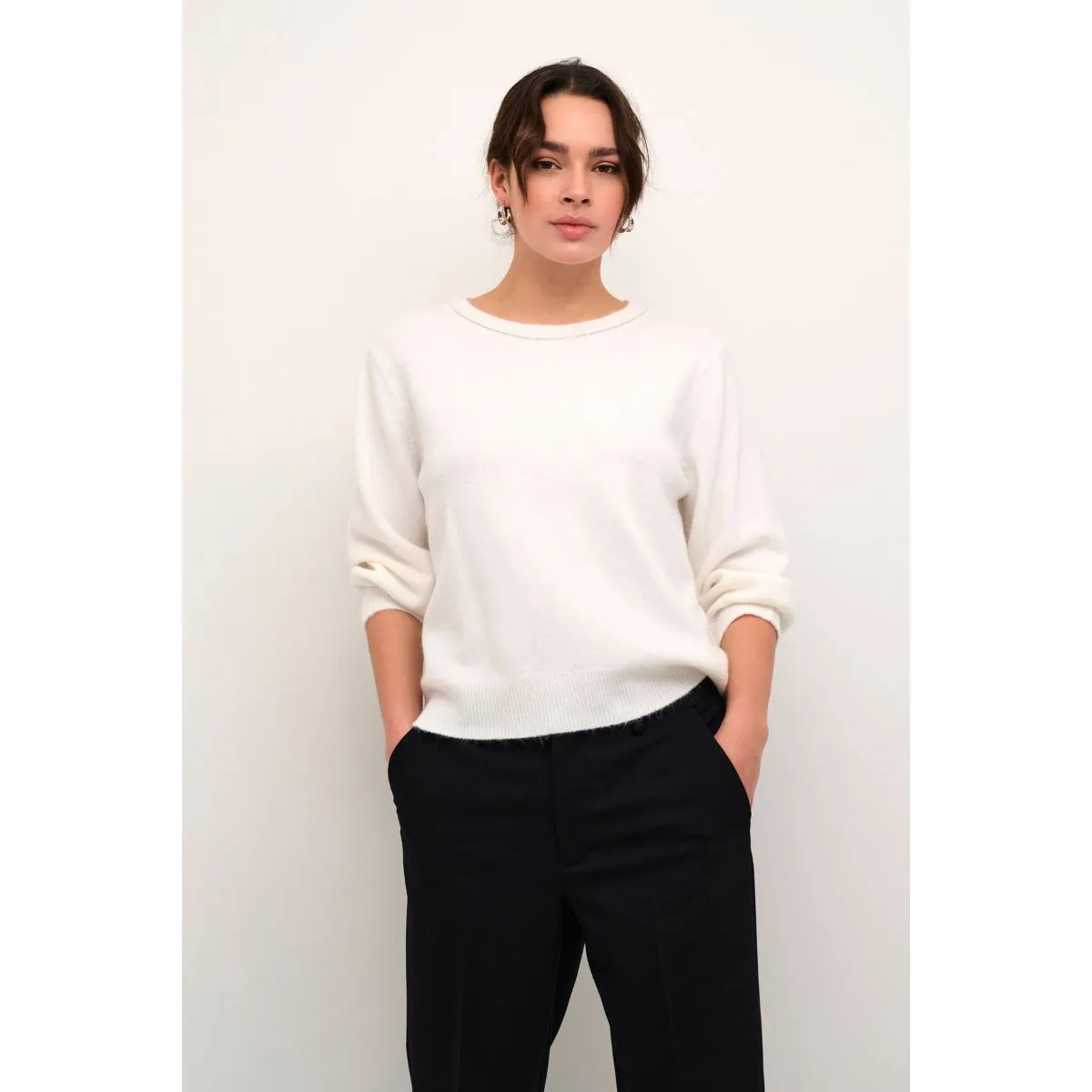 Meridith Pullover Chalk CC