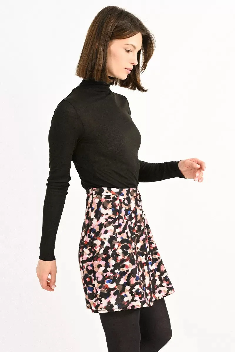 Mini Printed Skirt
